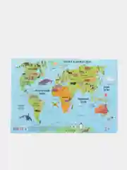 Бирюзовый накладка на стол, пластик