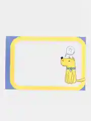 Индиго наклейка на тетрадь