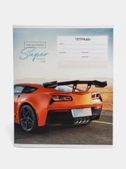 Тетрадь, линия ARTSPACE "Автомобили SUPER CARS", 12 листов