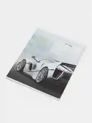 Белый тетрадь, линия ARTSPACE "Автомобили SUPER CARS", 12 листов