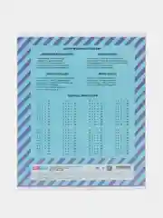 Синий тетрадь, клетка, ARTSPACE "Рисунки ", 18 л