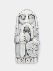 Славянский бог Перун (барельеф) / магнит 6см защитный оберег