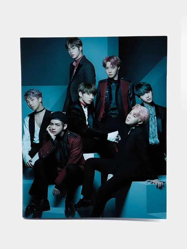 Тетрадь в клетку BTS, K-Pop (4 вида) 60 листов