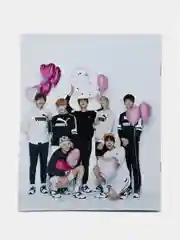 Бежевый тетрадь в клетку BTS, K-Pop (4 вида) 60 листов