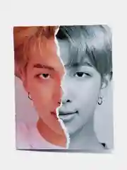 Желтый тетрадь в клетку BTS, K-Pop (4 вида) 60 листов