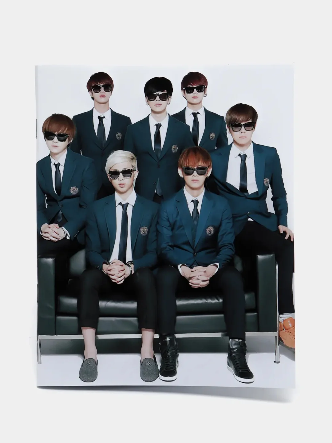 Белый тетрадь в клетку BTS, K-Pop (4 вида) 60 листов