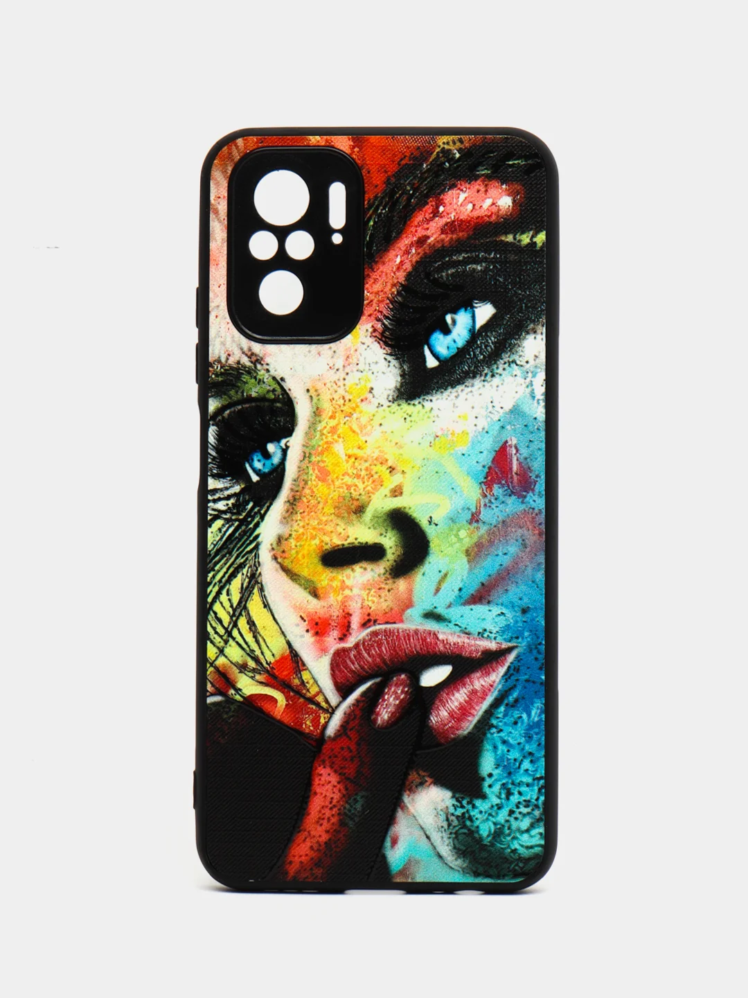 Разноцветный чехол с рисунком на Poco M5s, Xiaomi Redmi Note 10 и Note 10S (Поко М5с и Редми Нот 10)