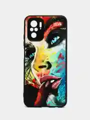 Разноцветный чехол с рисунком на Poco M5s, Xiaomi Redmi Note 10 и Note 10S (Поко М5с и Редми Нот 10)