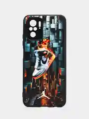 Хаки чехол с рисунком на Poco M5s, Xiaomi Redmi Note 10 и Note 10S (Поко М5с и Редми Нот 10)