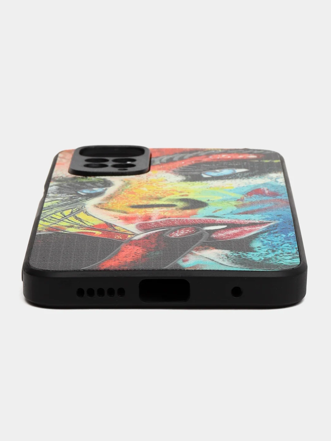 Разноцветный чехол с рисунком на Xiaomi Redmi Note 11 4G и Redmi Note 11S 4G (Редми Нот 11 и  Нот 11с)