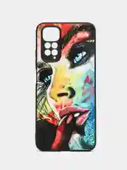 Разноцветный чехол с рисунком на Xiaomi Redmi Note 11 4G и Redmi Note 11S 4G (Редми Нот 11 и  Нот 11с)