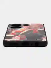 Рыжий чехол на Tecno Camon 20 и Tecno Camon 20 Pro 4G (Текно Камон 20, Камон 20 Про), с рисунком