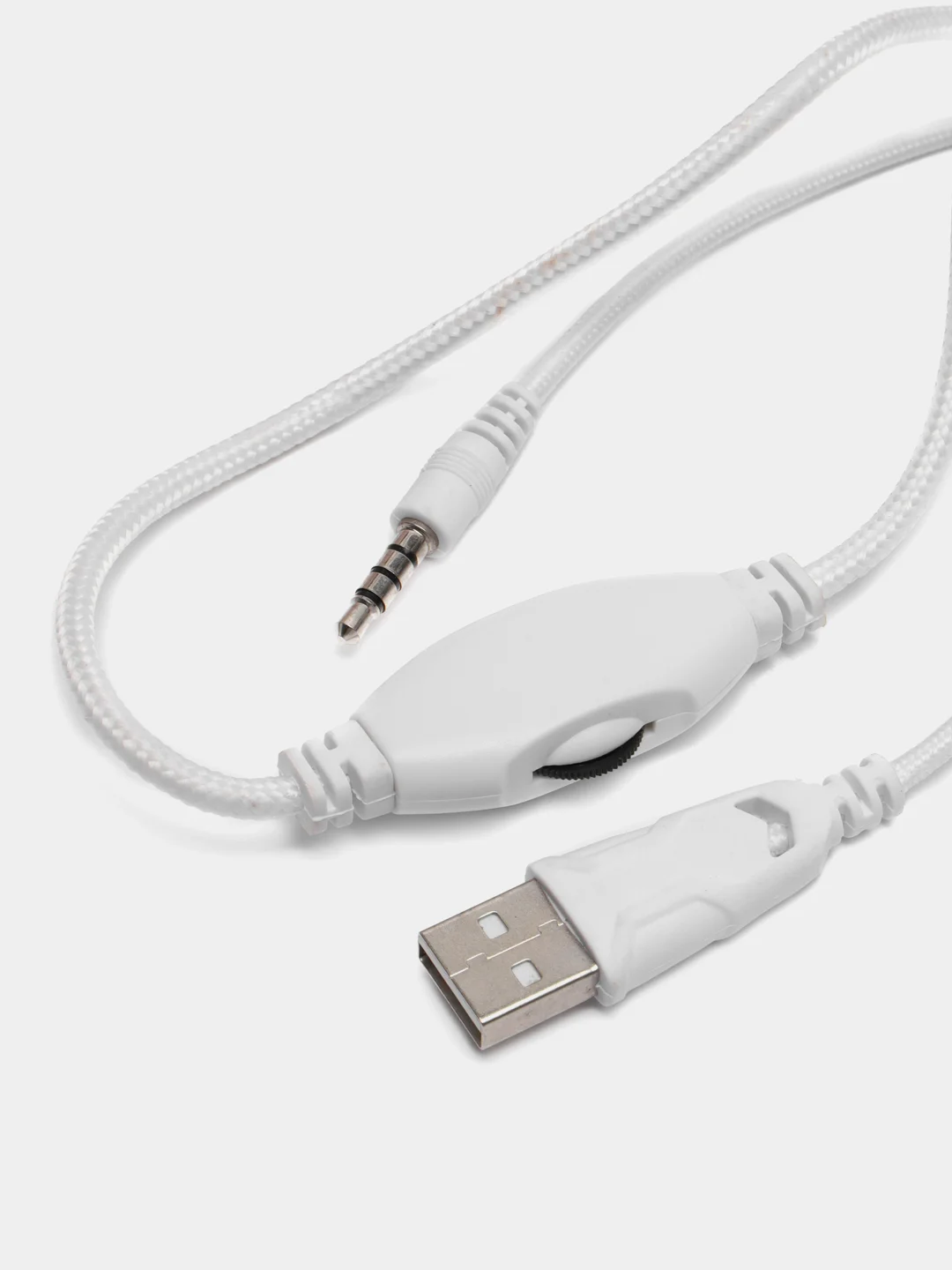 Синий наушники беспроводные/проводные детские, Bluetooth, с кошачьими светящимися ушками