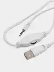Синий наушники беспроводные/проводные детские, Bluetooth, с кошачьими светящимися ушками