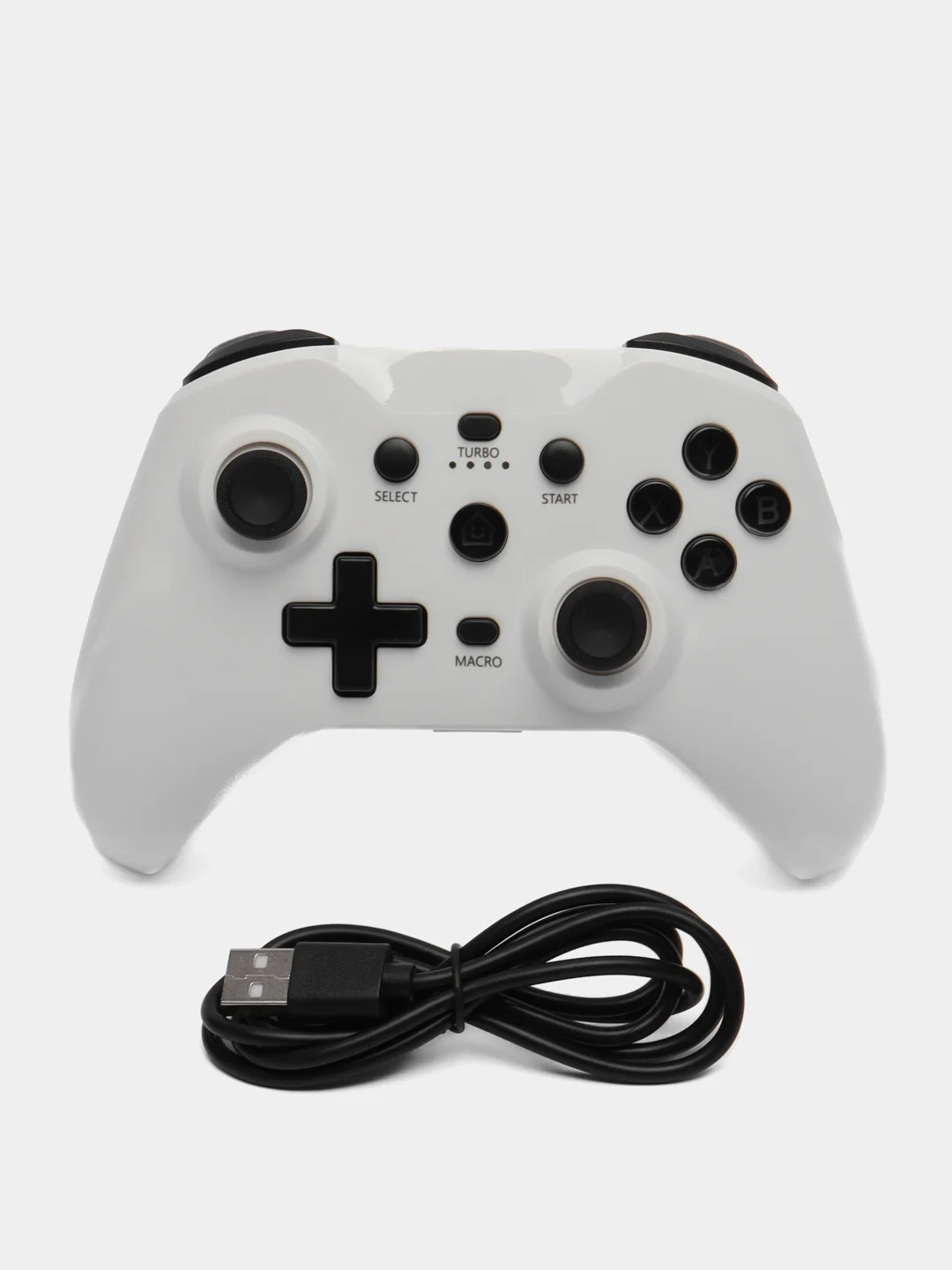 Белый геймпад беспроводной Bluetooth NS21 для PS3 и PS4, Android / iOS / Windows, джойстик