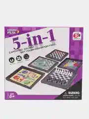 Хром игра настольная Jia Hang "Магнитные шахматы 5 в 1"