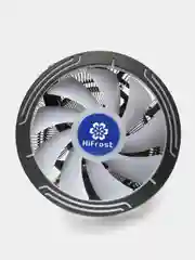 Вентилятор для процессора HiFrost, с подсветкой RGB, бесшумный, 4pin