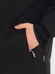 Черный горнолыжный костюм для мужчин
