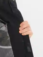 Черный горнолыжный костюм для мужчин