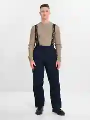 Темно-синий костюм горнолыжный