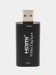 Черный карта видеозахвата 1080P, 60 кадров/сек, HDMI-USB 3.0