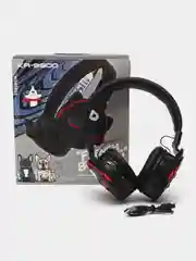 Розовый наушники беспроводные KR-9900, с ушками, детские