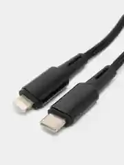 Тёмно-коричневый кабель для быстрой зарядки и передачи данных Type C-Type C, Type C-Lightning