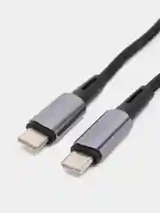 Тёмно-коричневый кабель для быстрой зарядки и передачи данных Type C-Type C, Type C-Lightning