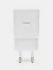 Белый сетевое зарядное устройство HOCO C88A, 2.4А, USB x 2