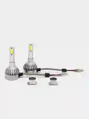 Лампы светодиодные LED С7 H1, H4, H7, H11, H8, HB3, HB4, H27, без вентилятора