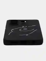 Бежевый меланж силиконовый чехол для Infinix NOTE 30, с принтом, с рисунком Инфиникс Ноут 30