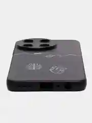 Серый металлик силиконовый чехол для Realme 11 4G, с принтом, с рисунком, Реалми 11 4 Джи
