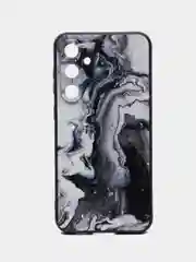 Хаки силиконовый чехол для Samsung Galaxy S23 FE, с принтом, с рисунком, Самсунг Галакси С23 ФЕ