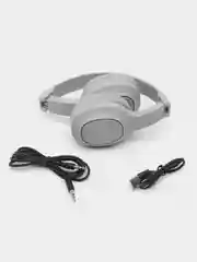 Серый беспроводные полноразмерные наушники Hoco W46, Bluetooth, AUX, с микрофоном