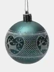 Оливковый набор елочных шаров, разные цвета, 9 штук, 6 см