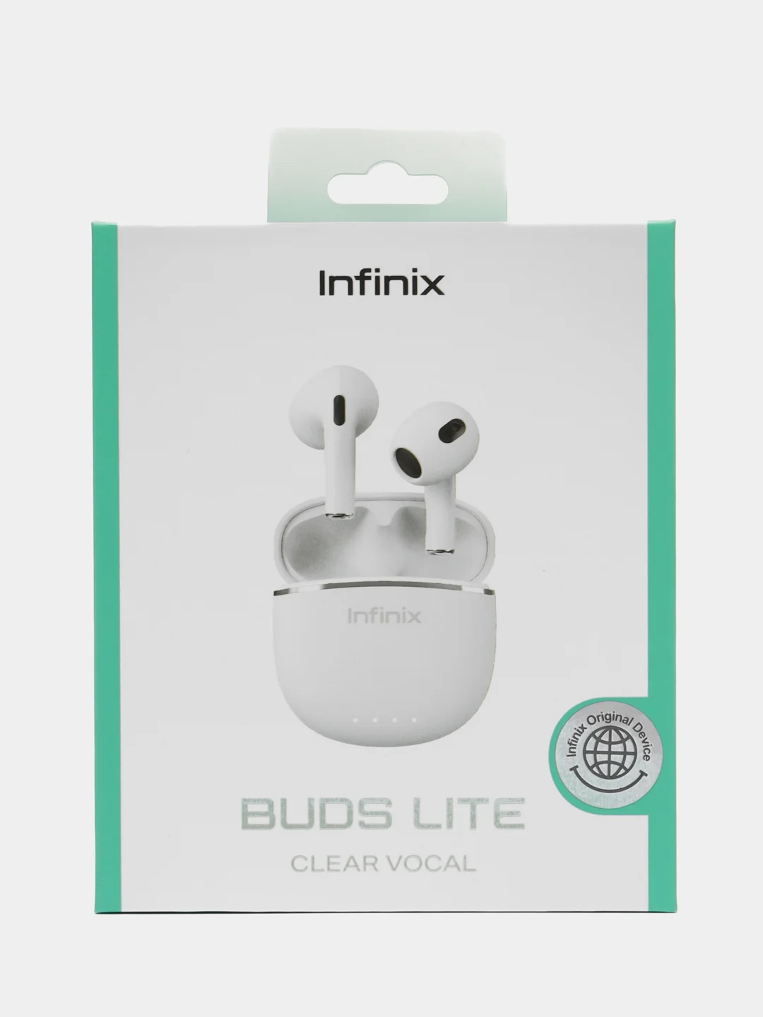 Белый наушники Infinix Buds Lite XE23