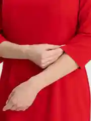 Красный женское вечернее платье