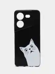 Бронзовый силиконовый чехол для Tecno POVA 5, с принтом, с рисунком, Техно Пова 5