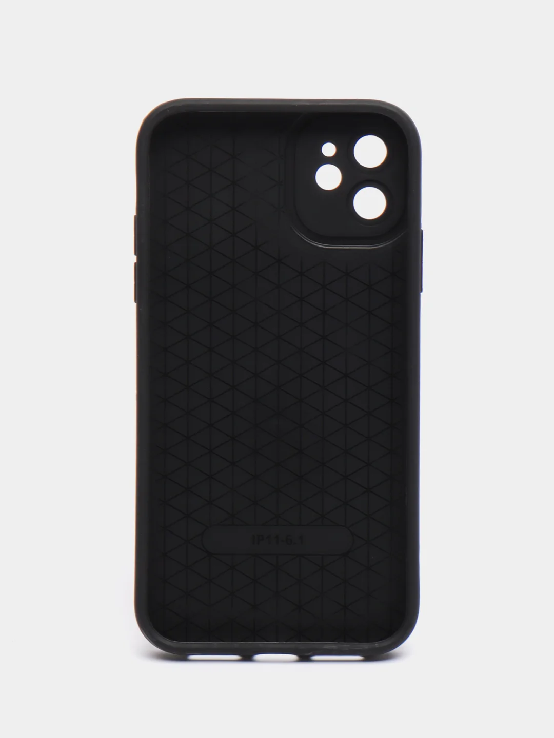 Серый чехол на айфон 11, бархат, лайк, like, 2 принта, чехол iPhone 11