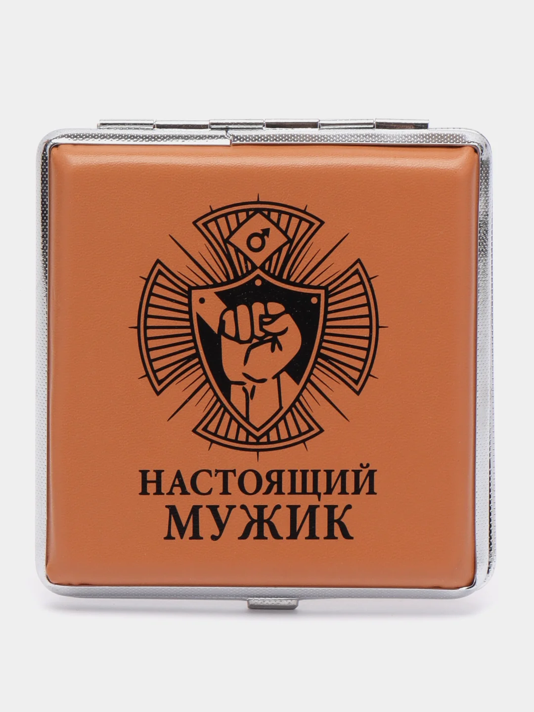 Медный портсигар-чехол