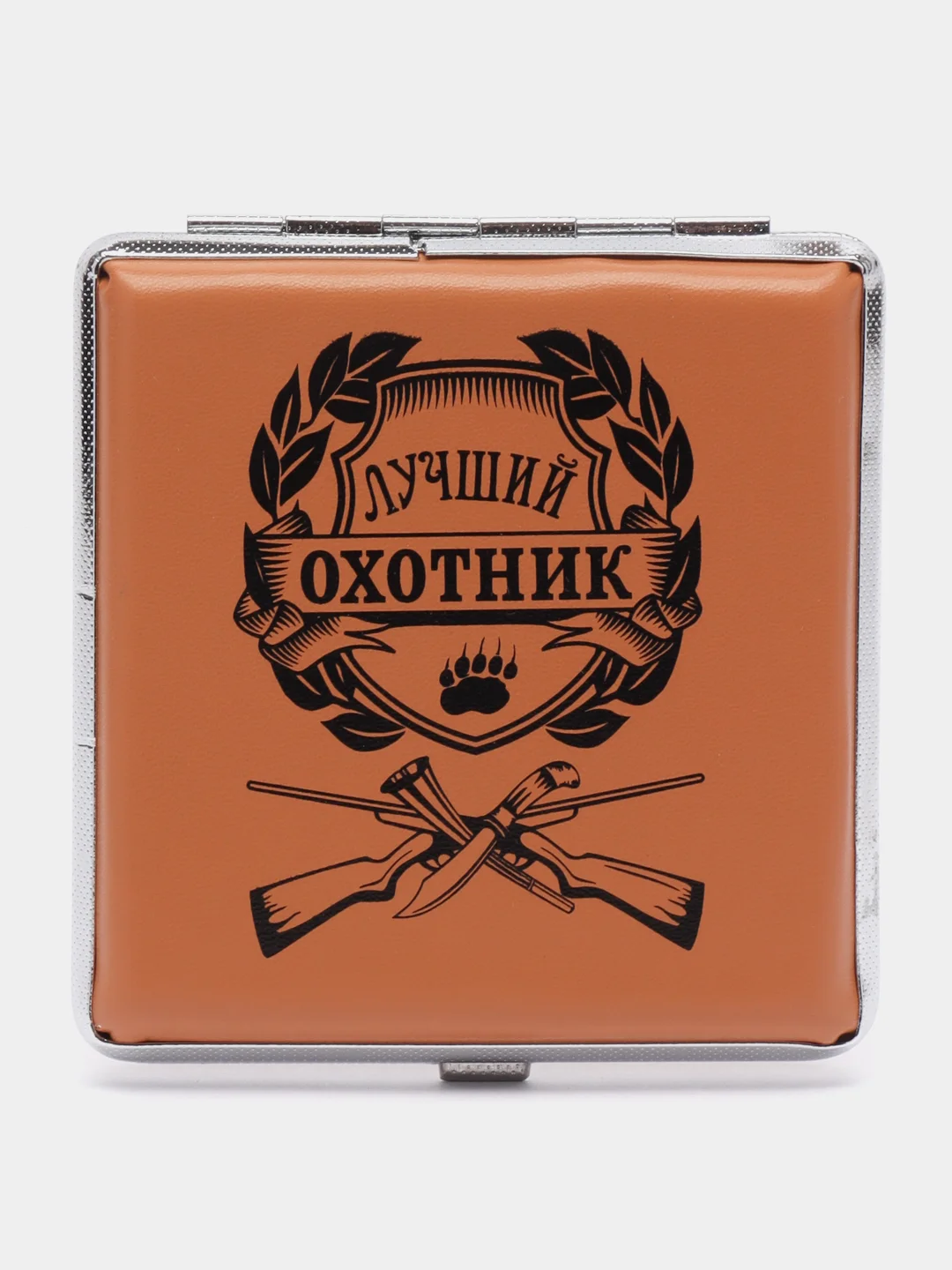 Оливковый портсигар-чехол
