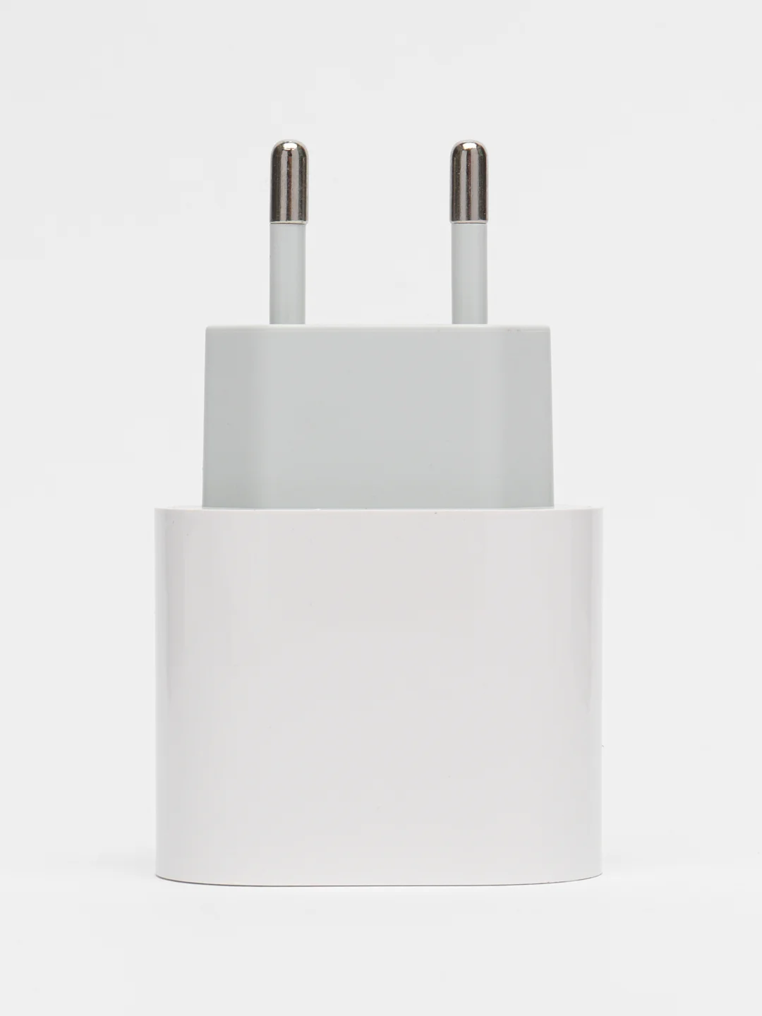 Белый зарядное устройство для iPhone Type-C, 20W, Lightning в комплекте, подарок на 8 марта
