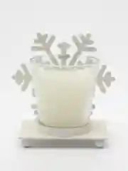 Новогодняя подставка со свечкой