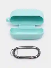 Бирюзовый чехол-кейс для наушников AirPods Pro, силиконовый