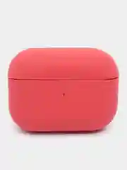 Бордовый чехол-кейс для наушников AirPods Pro, силиконовый