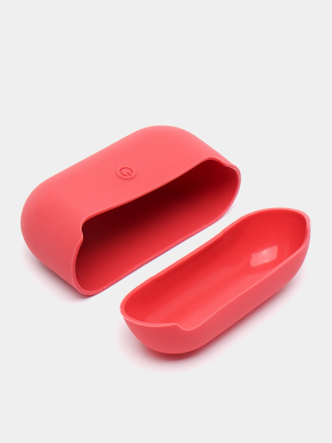 Бордовый чехол-кейс для наушников AirPods Pro, силиконовый