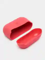 Бордовый чехол-кейс для наушников AirPods Pro, силиконовый