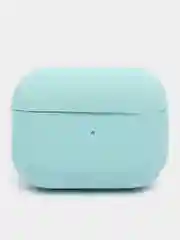Голубой чехол-кейс для наушников AirPods Pro, силиконовый