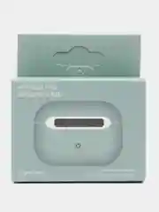 Голубой чехол-кейс для наушников AirPods Pro, силиконовый
