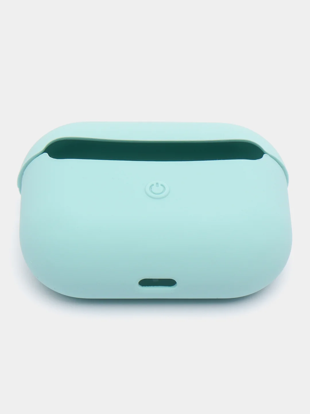 Голубой чехол-кейс для наушников AirPods Pro, силиконовый